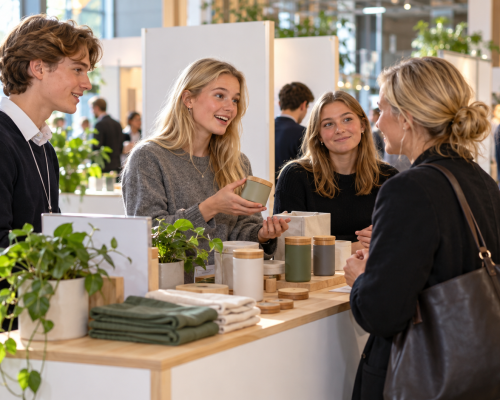 Young Entrepreneurs Showcase at Swedish Fair